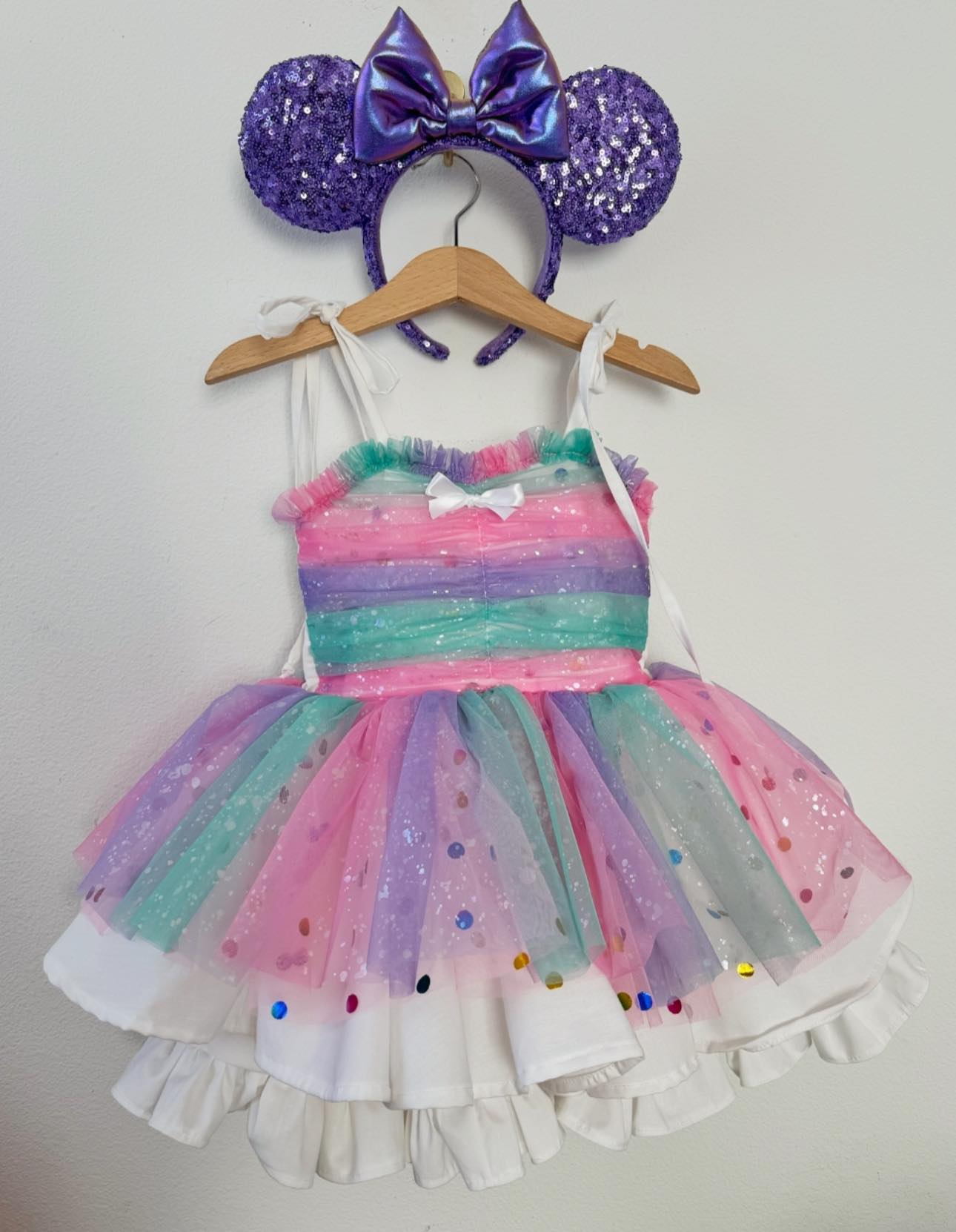PREORDER Pastel ombre celebration ultimate poof dress (Patch add-on separate listing)