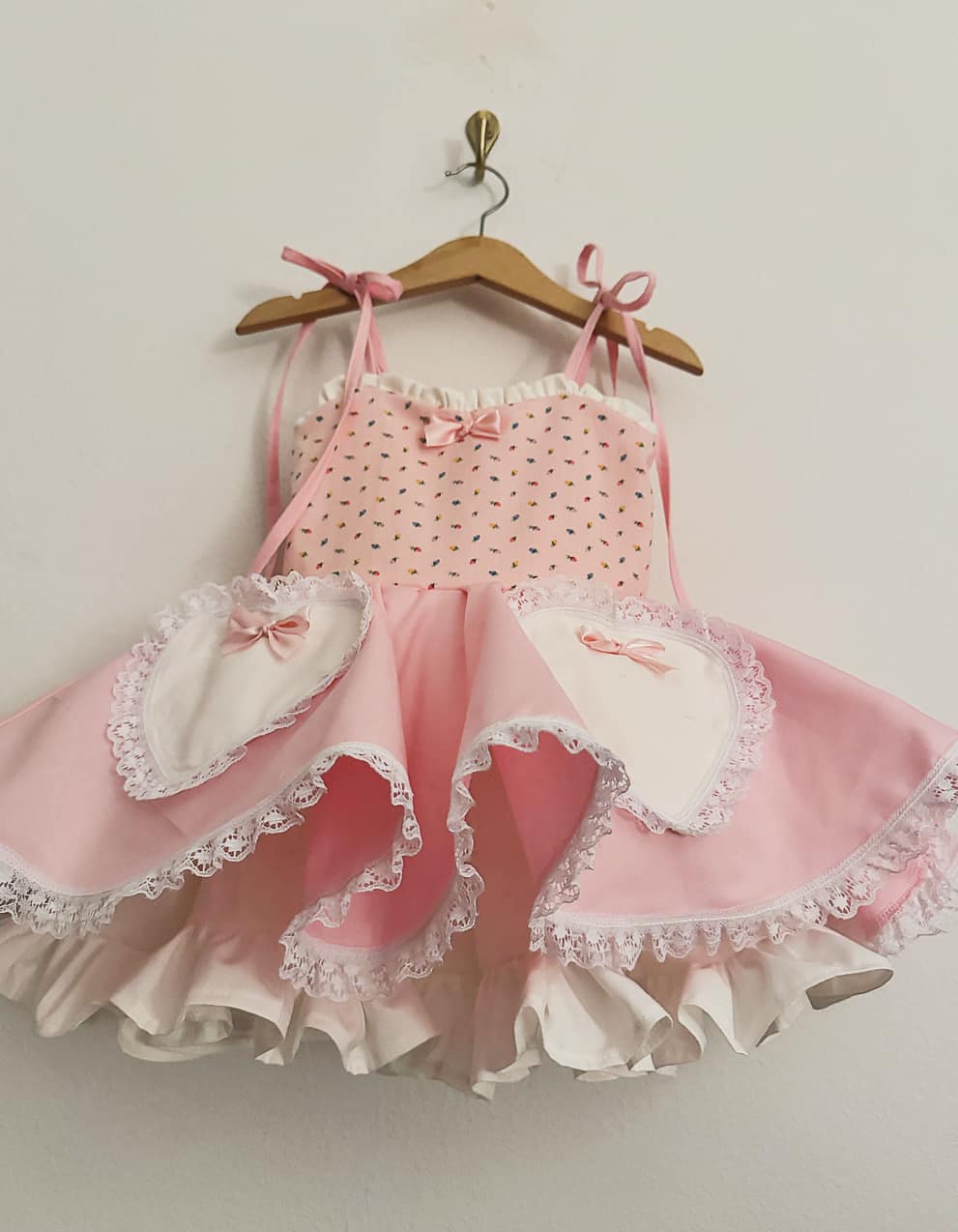 PREORDER Petite pastel pink poof dress ( (Petticoat layer INCLUDED)