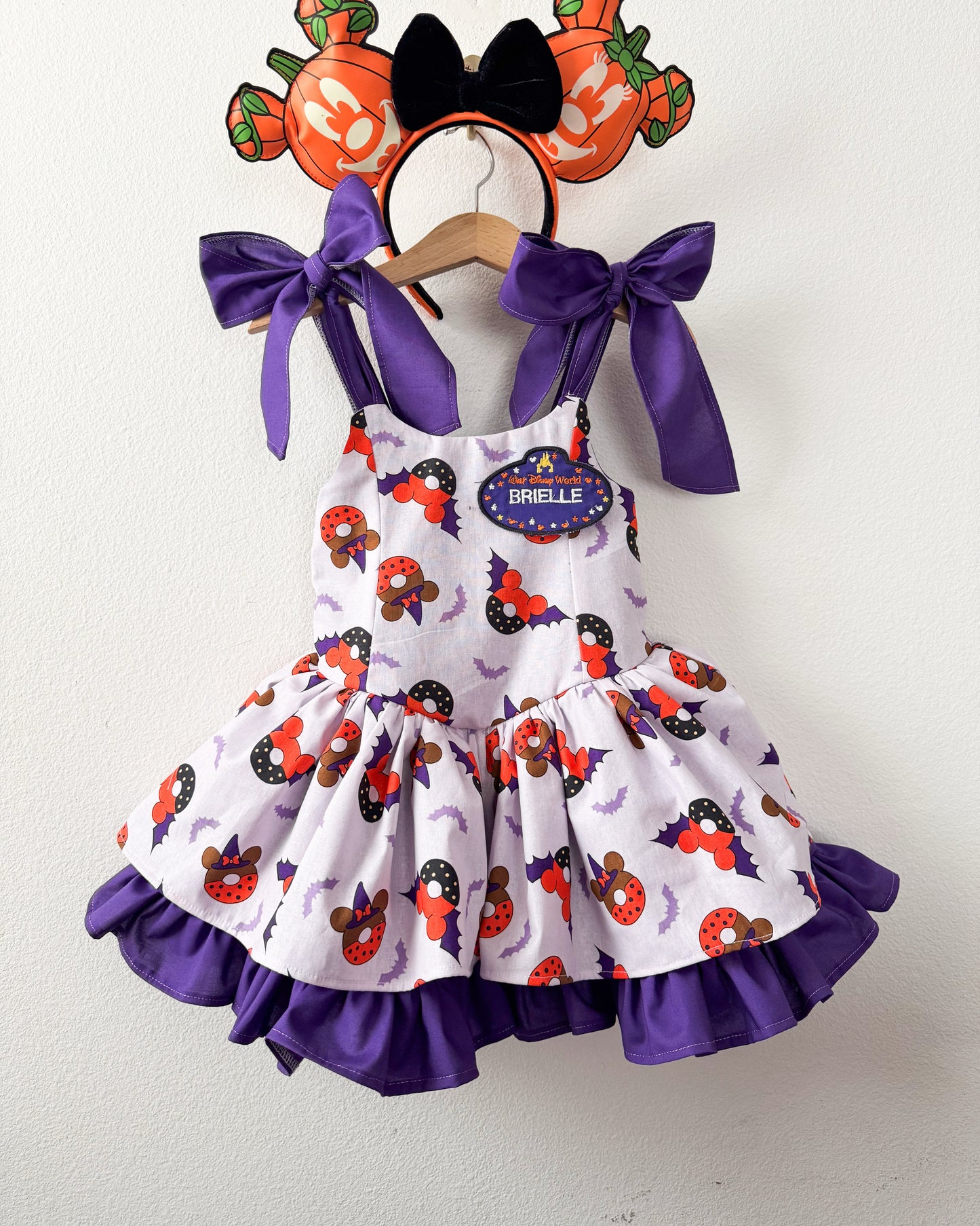 PREORDER Violet boogie bash dress WITH name tag