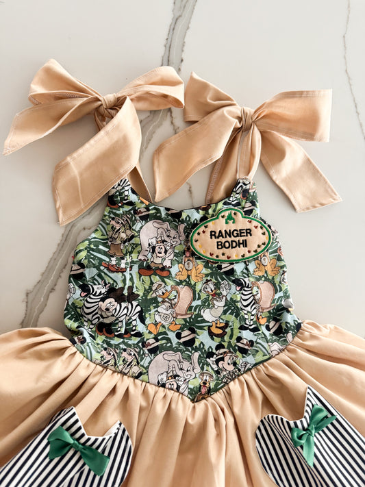 PREORDER Custom Magic kingdom dress WITH name tag