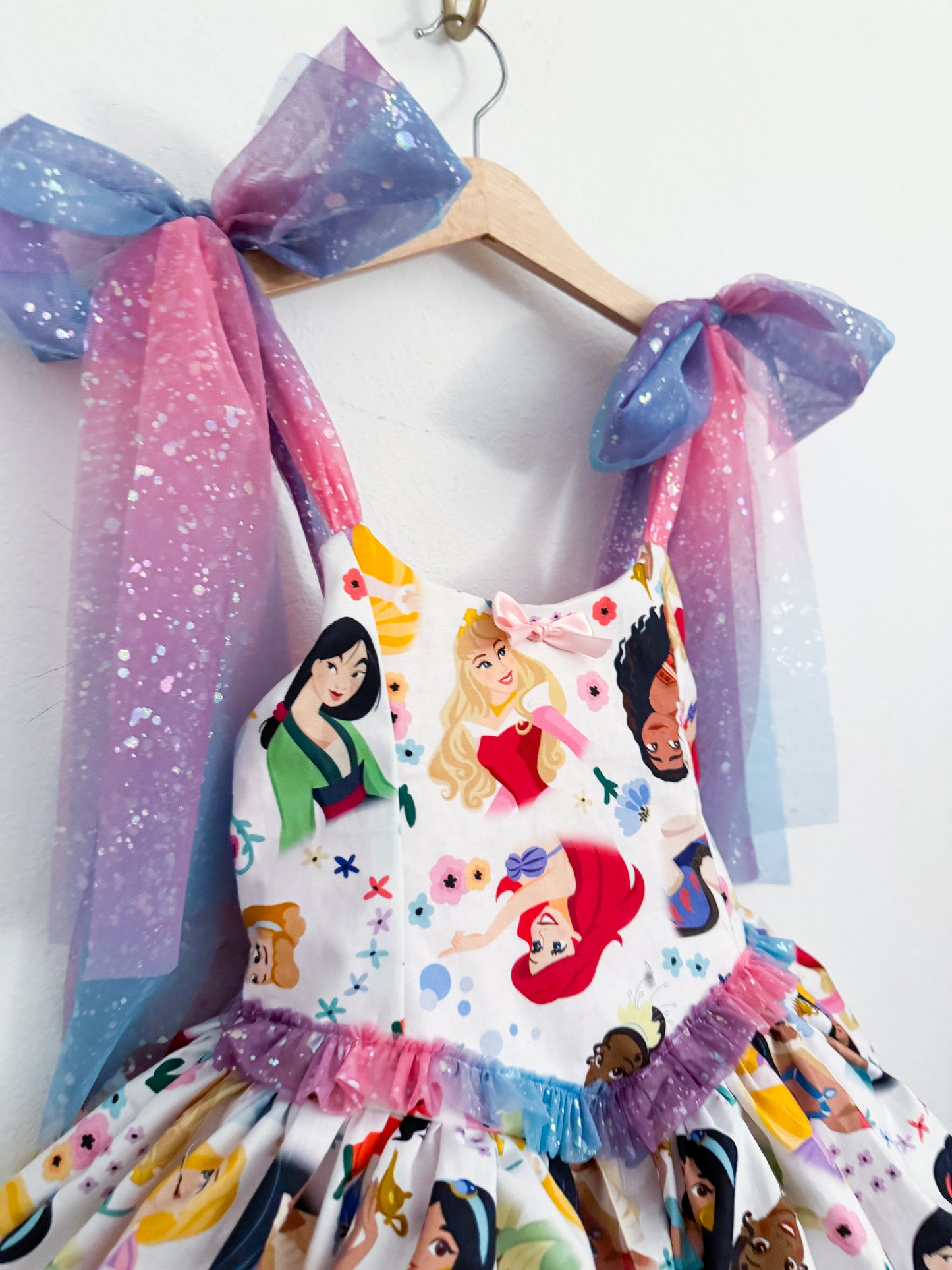 PREORDER Princess V twirl dress WITH petticoat