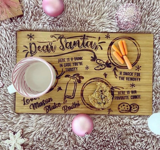 Classic Santa custom board