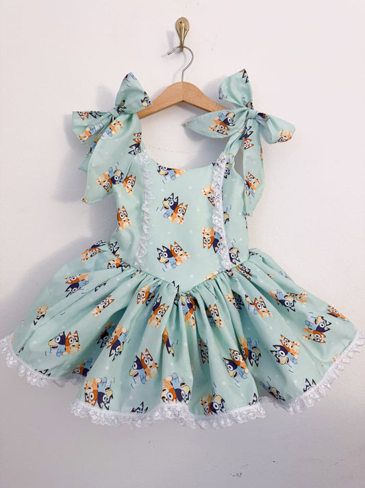 Preorder Pup twirl dress ( please place size in notes or send dm with order number)