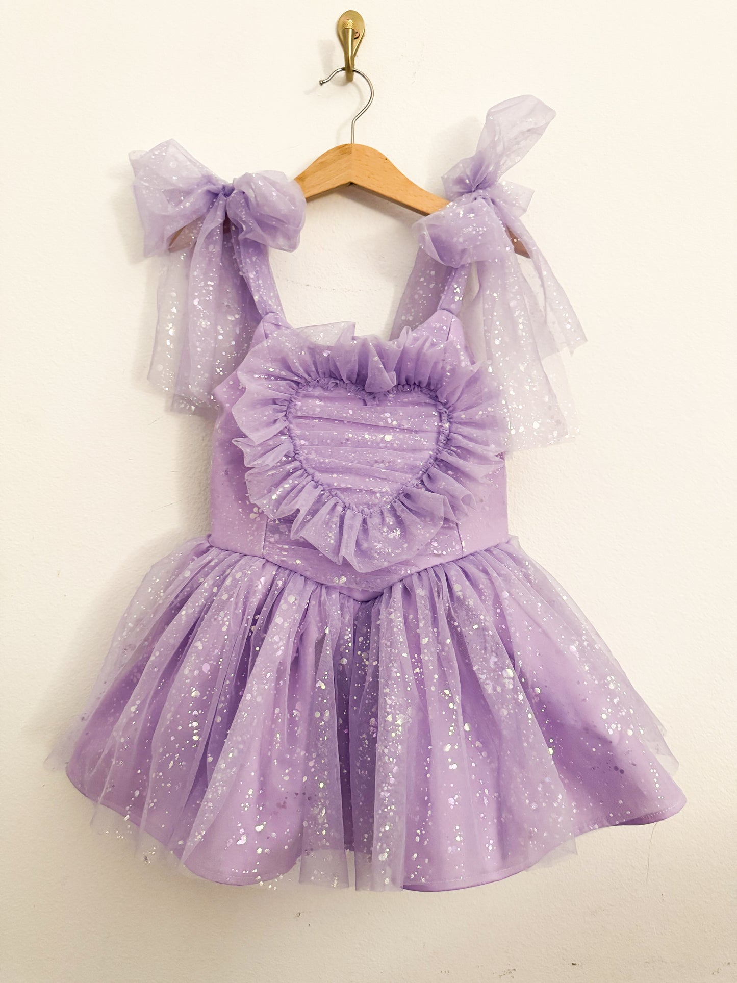 PREORDER Lilac V-Shape dress ( add patch separate listing )