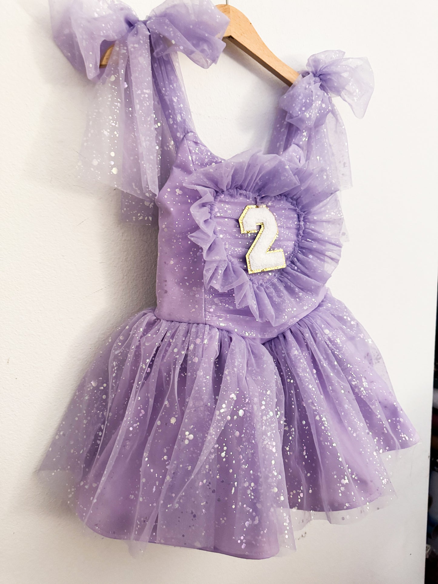 PREORDER Lilac V-Shape dress ( add patch separate listing )