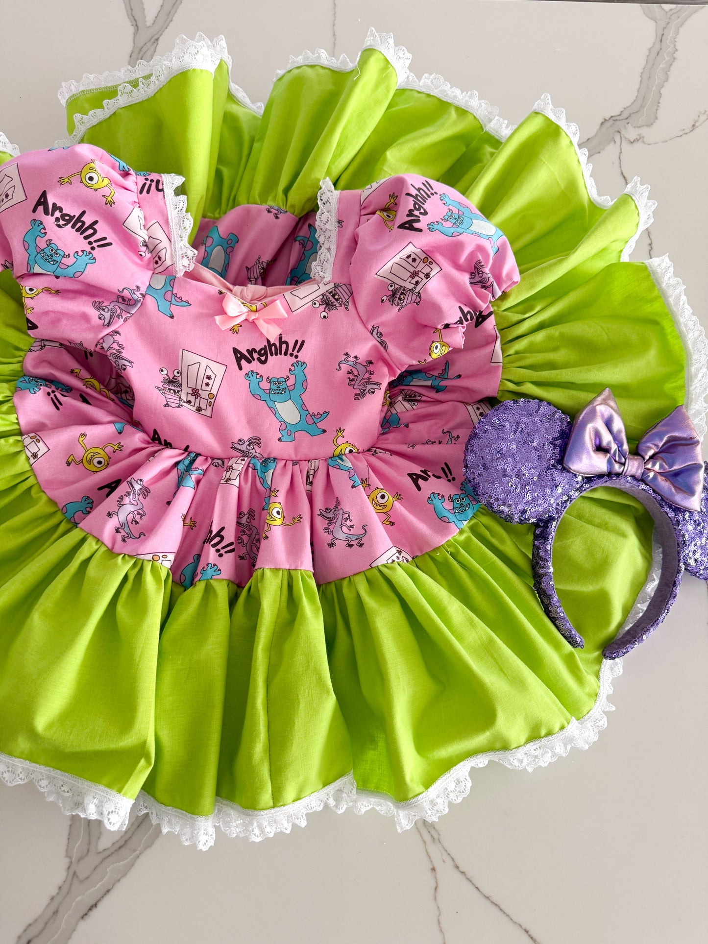 PREORDER Monsters Ultimate Celebration dress with petticoat layer