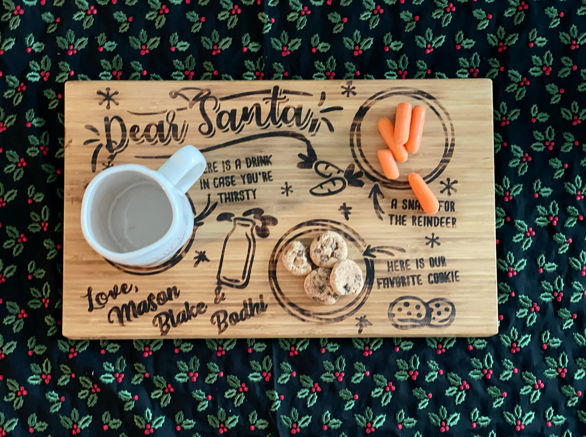 Classic Santa custom board