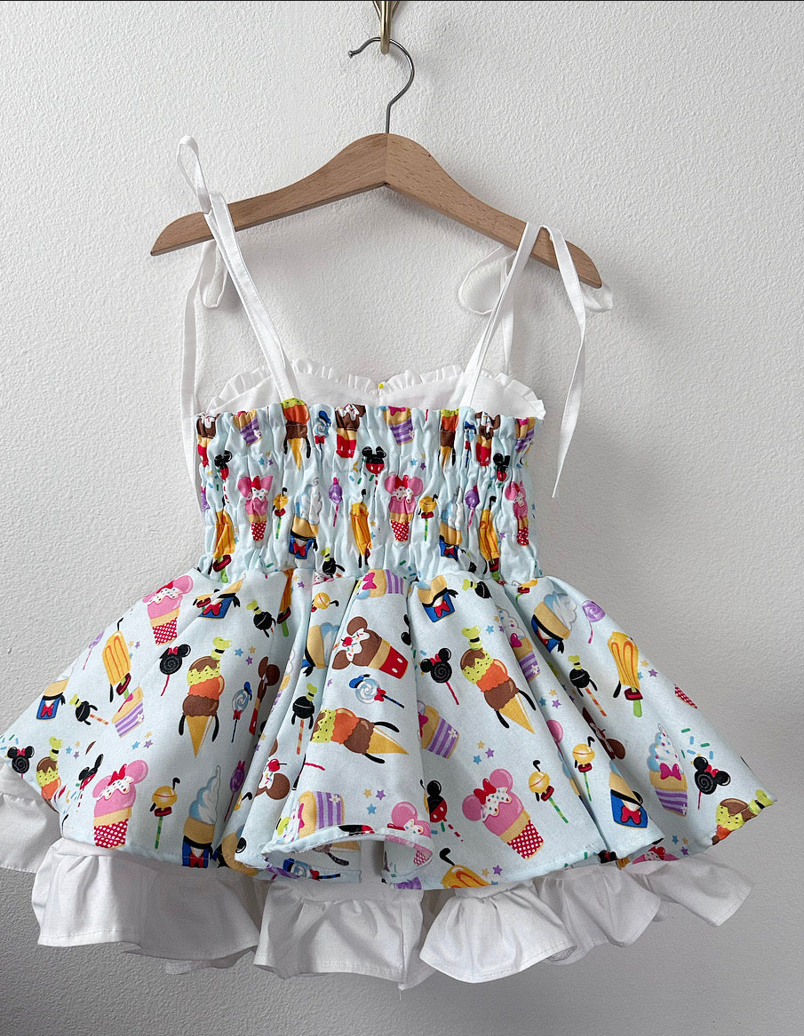 PREORDER Blue treats dress ( Add patch in separate listing)