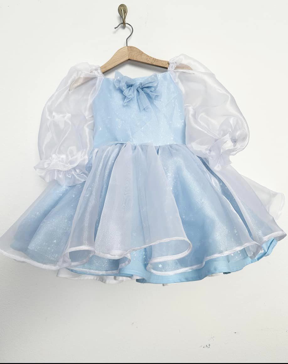 PREORDER Snowflake Ultimate poof dress (Petticoat layer INCLUDED)