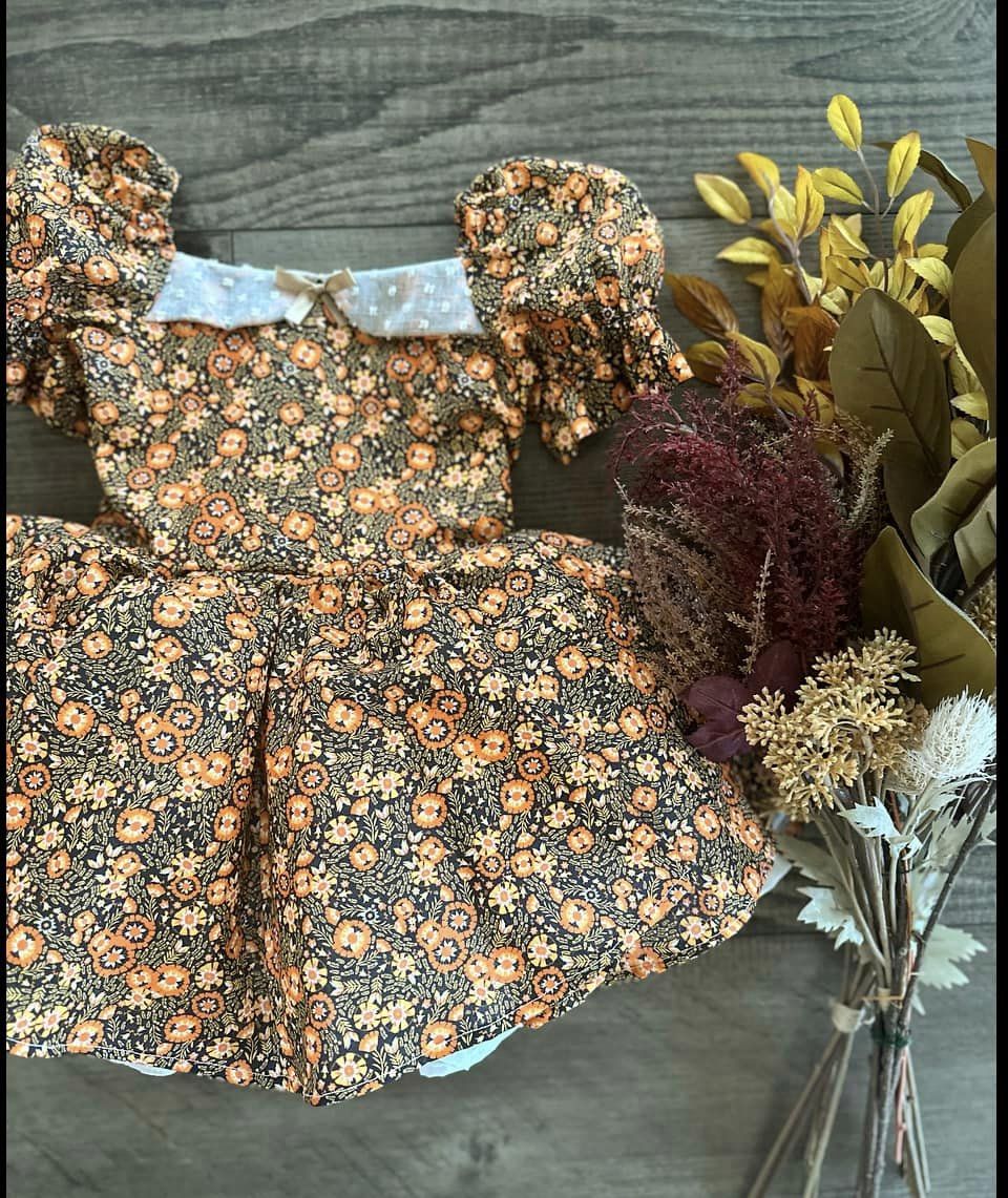 PREORDER Fall petite flowers ( petticoat layer included)
