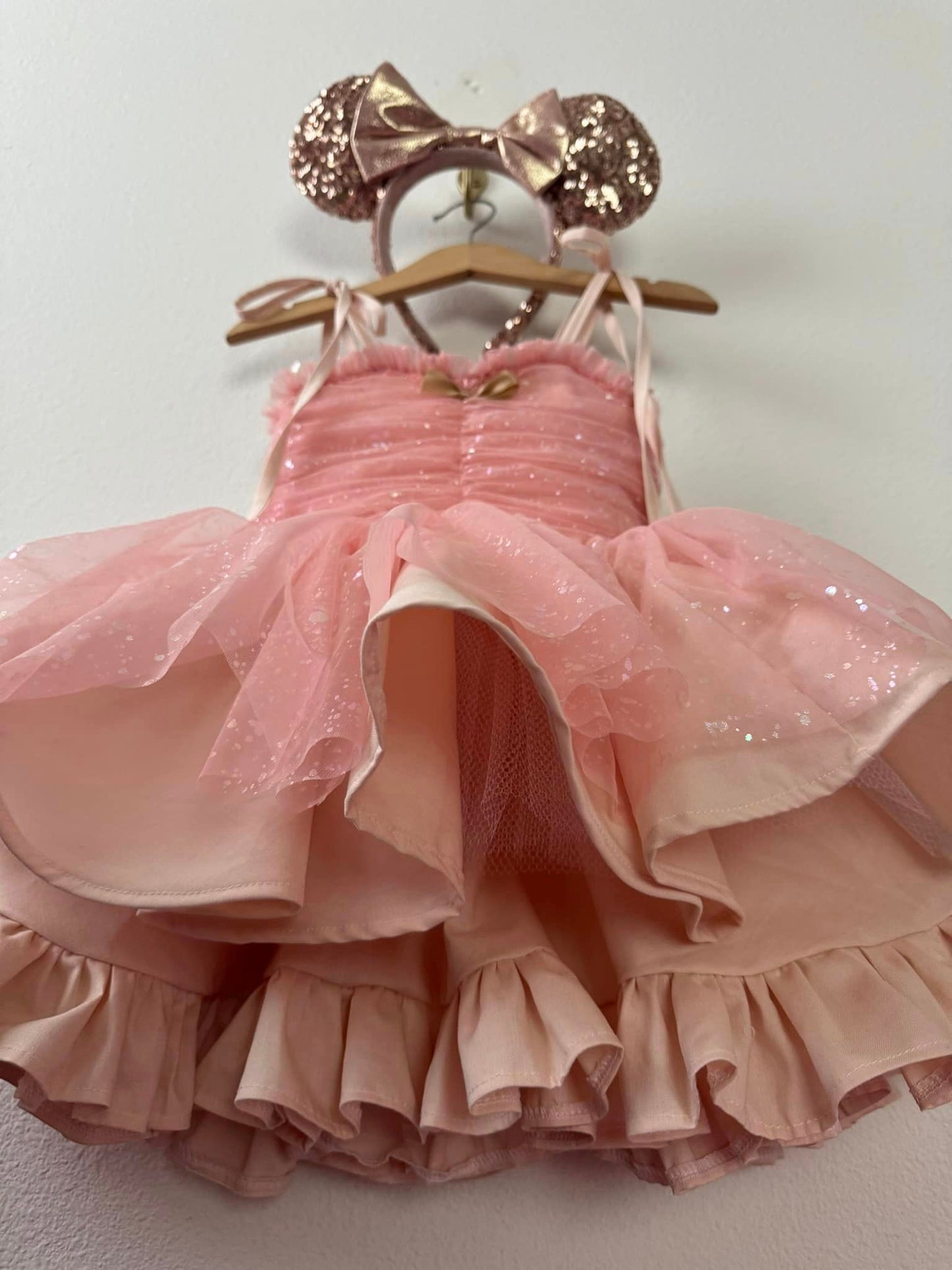 PREORDER Rose gold ultimate poof dress ( Patch add-on separate listing)