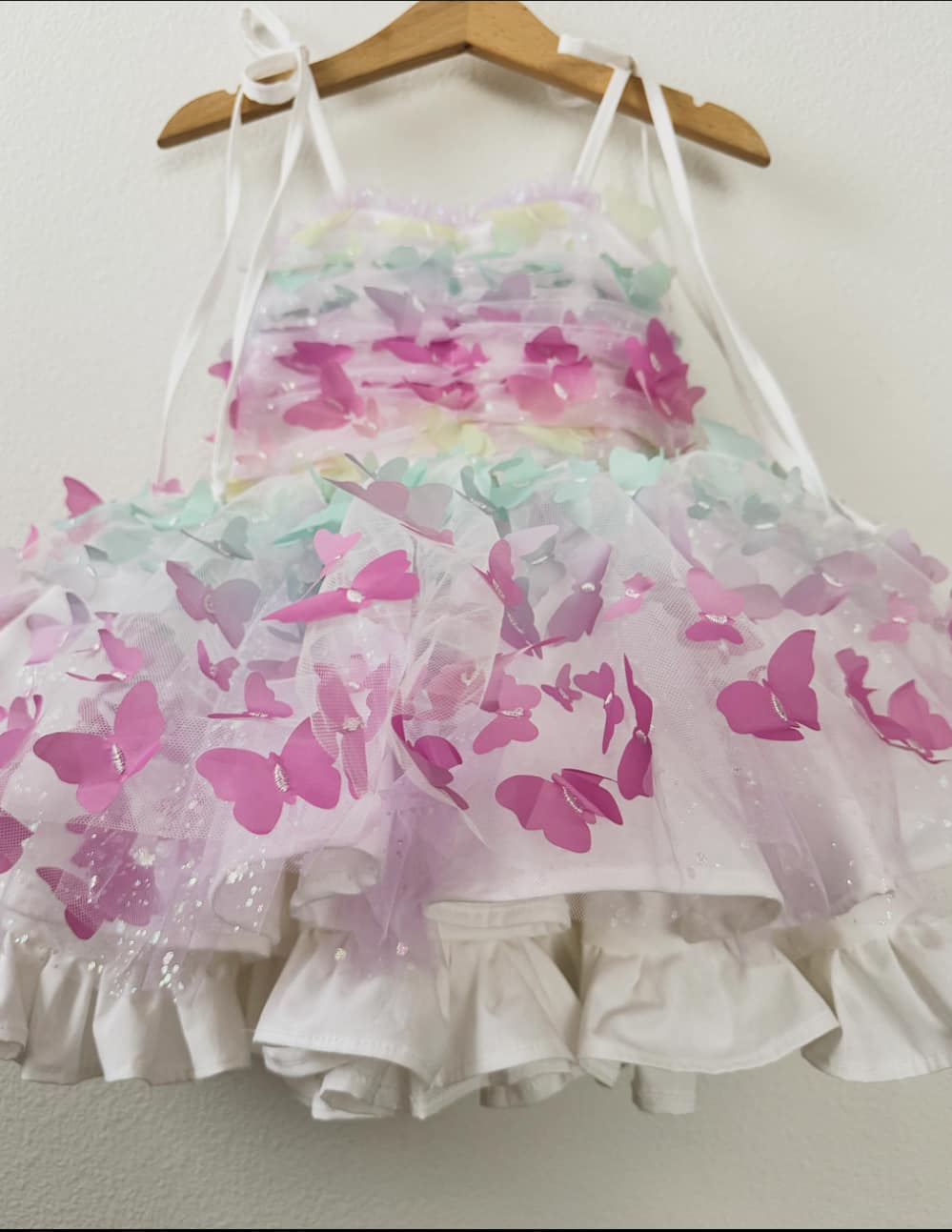 PREORDER Butterfly ombre ultimate poof dress ( Petticoat layer INCLUDED)