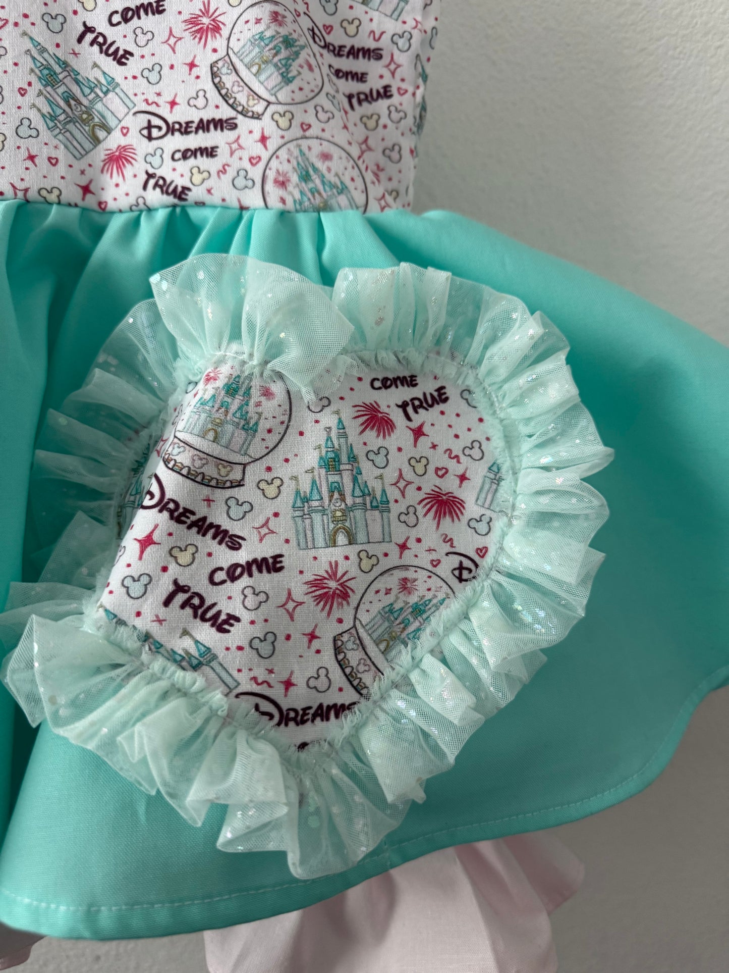 Preorder Parks Rope Drop dress with petticoat layer