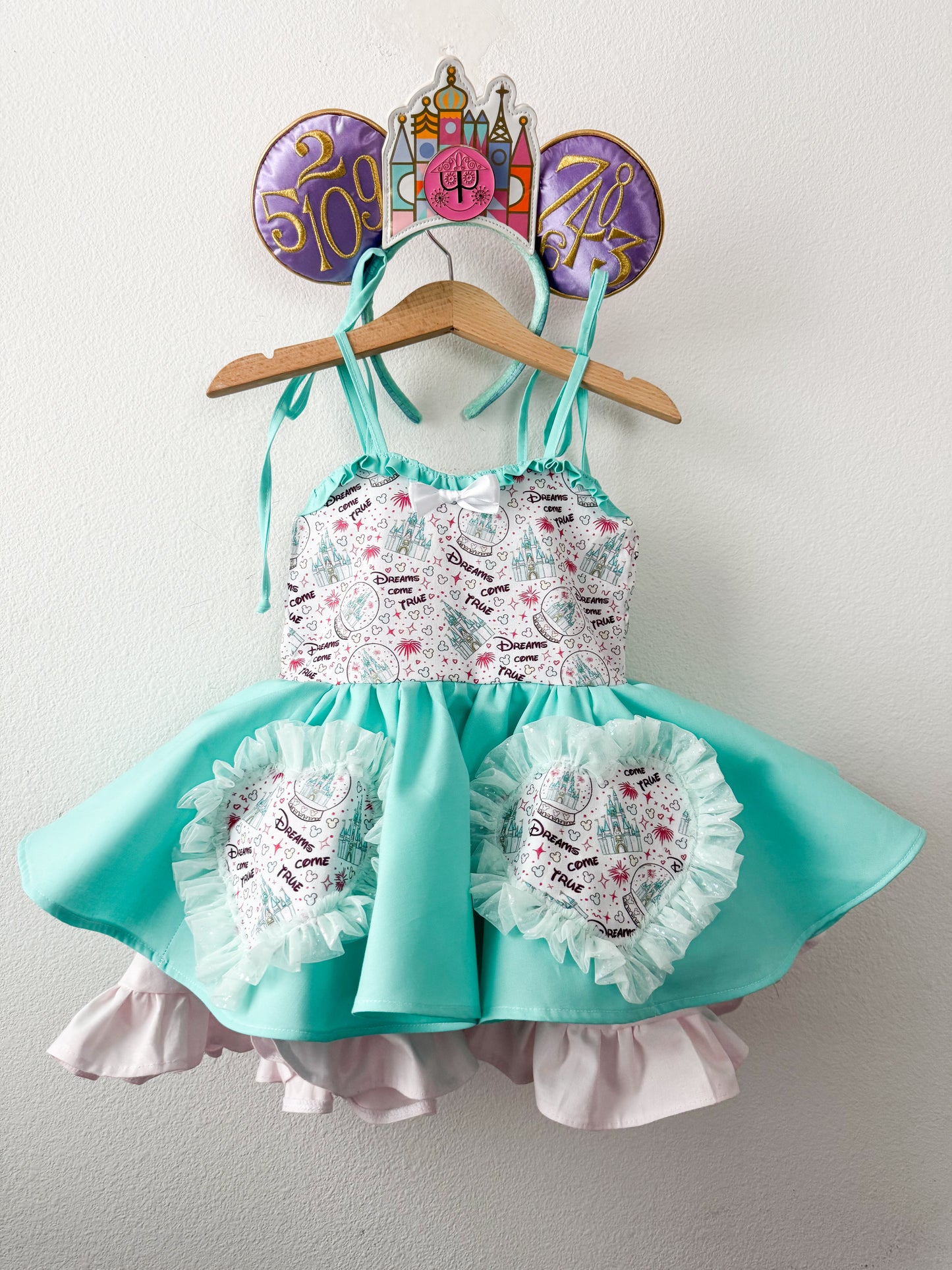 Preorder Parks Rope Drop dress with petticoat layer