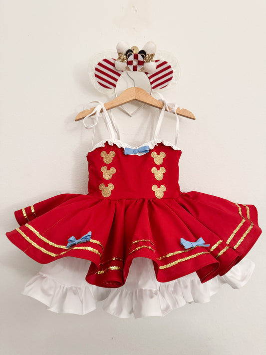 PREORDER Boarding Pass petticoat dress