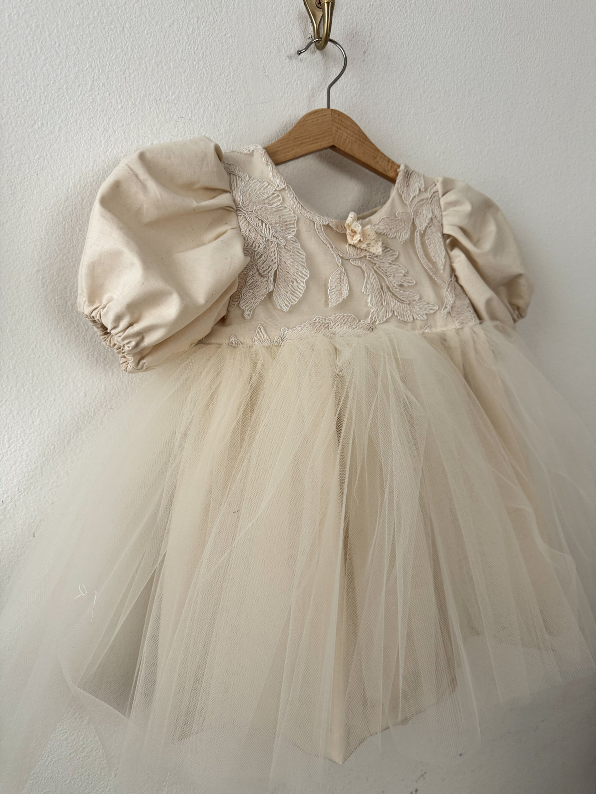 PREORDER Cream+tulle whimsical babydoll