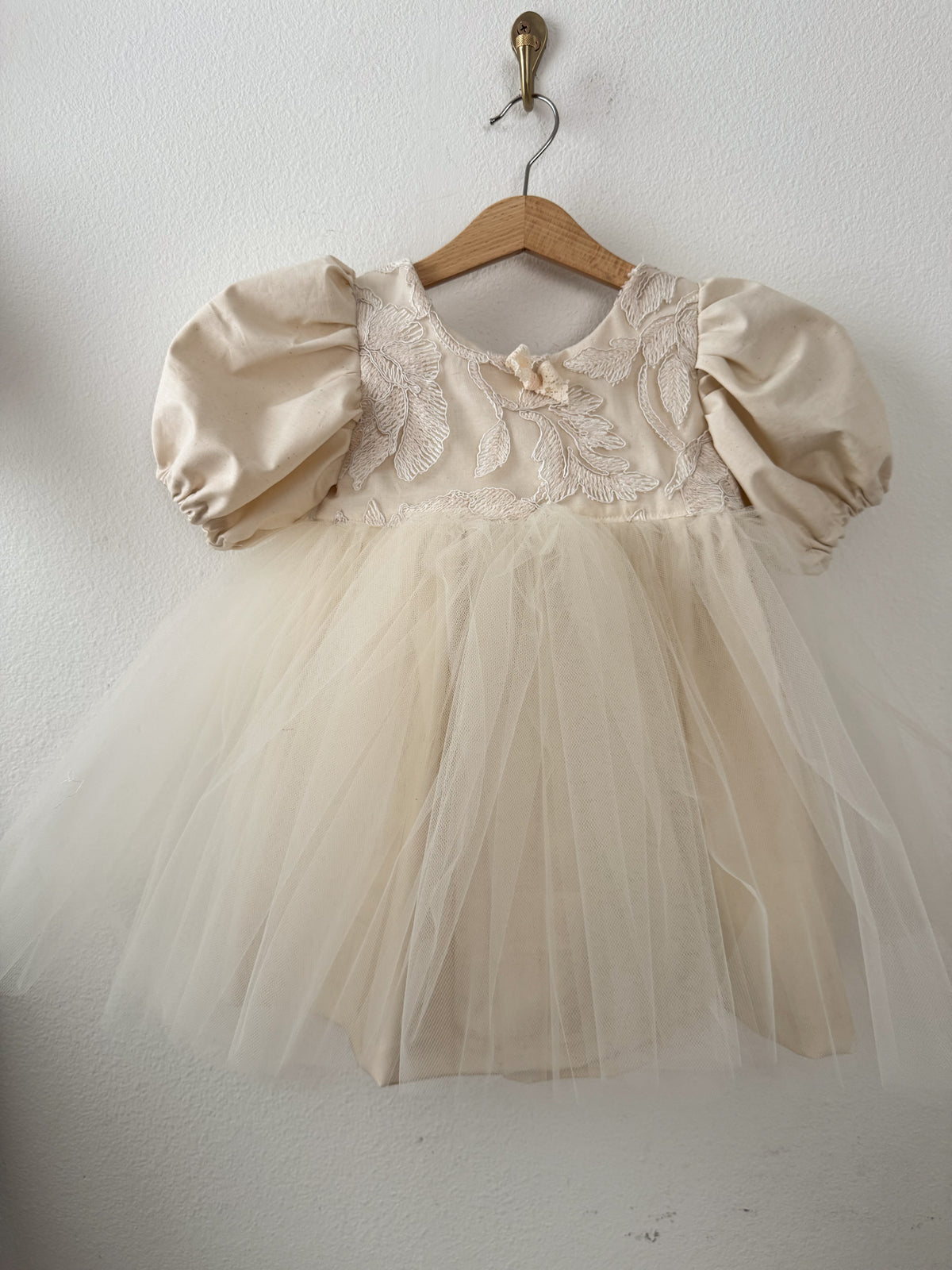 PREORDER Cream+tulle whimsical babydoll