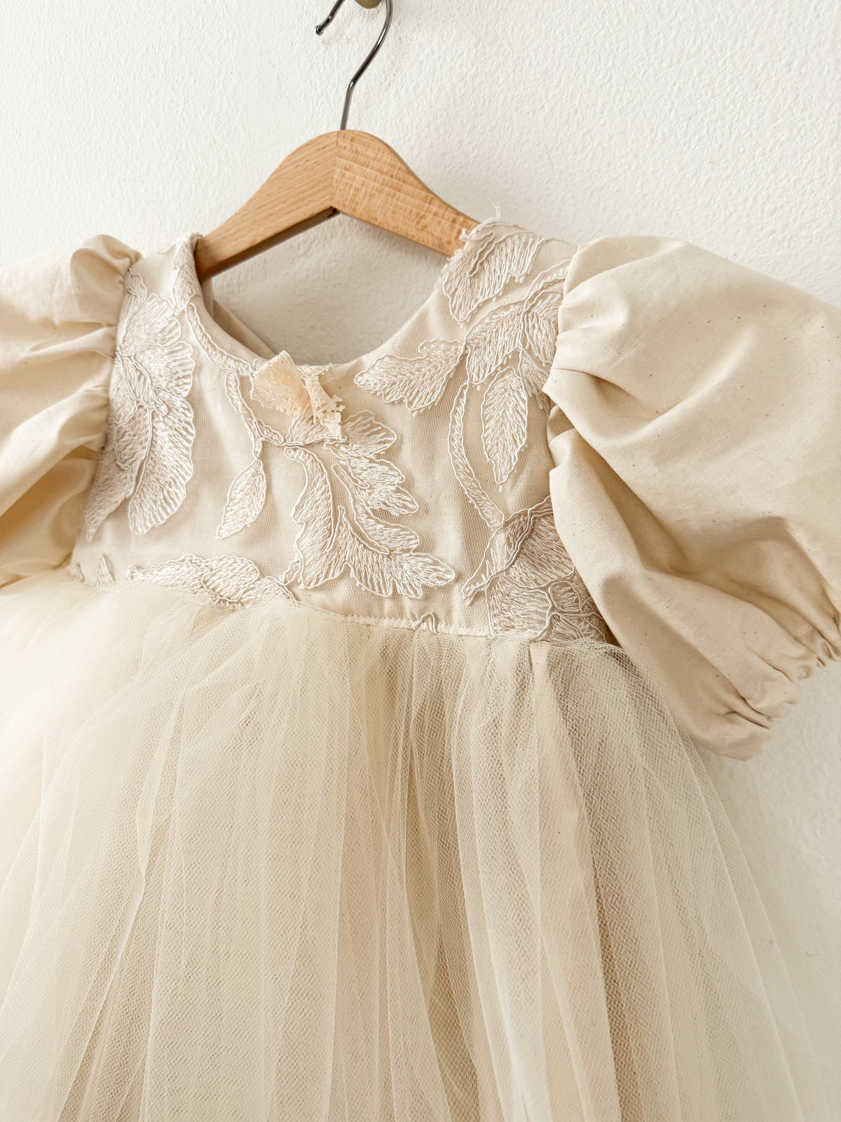 PREORDER Cream+tulle whimsical babydoll