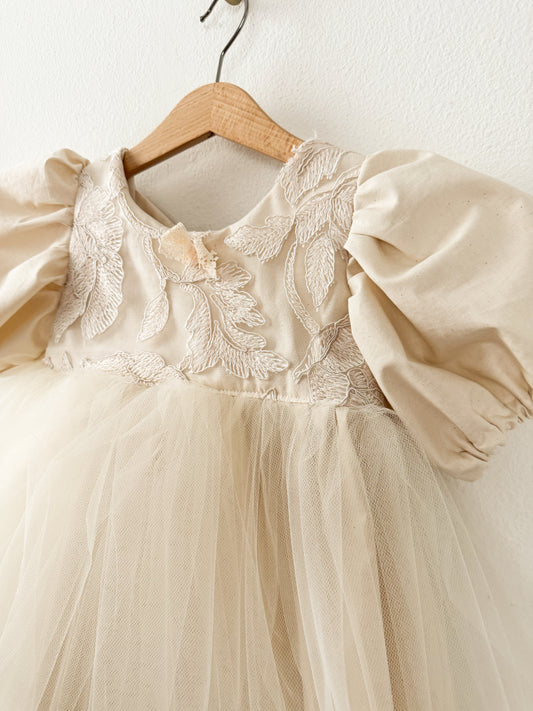 PREORDER Cream+tulle whimsical babydoll