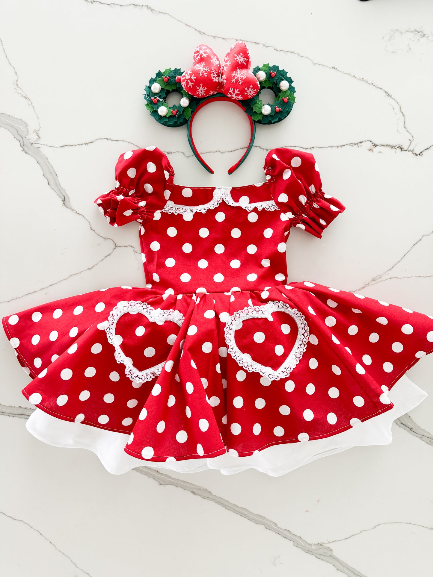 PREORDER Classic mouse dot poof dress ultimate poof dress