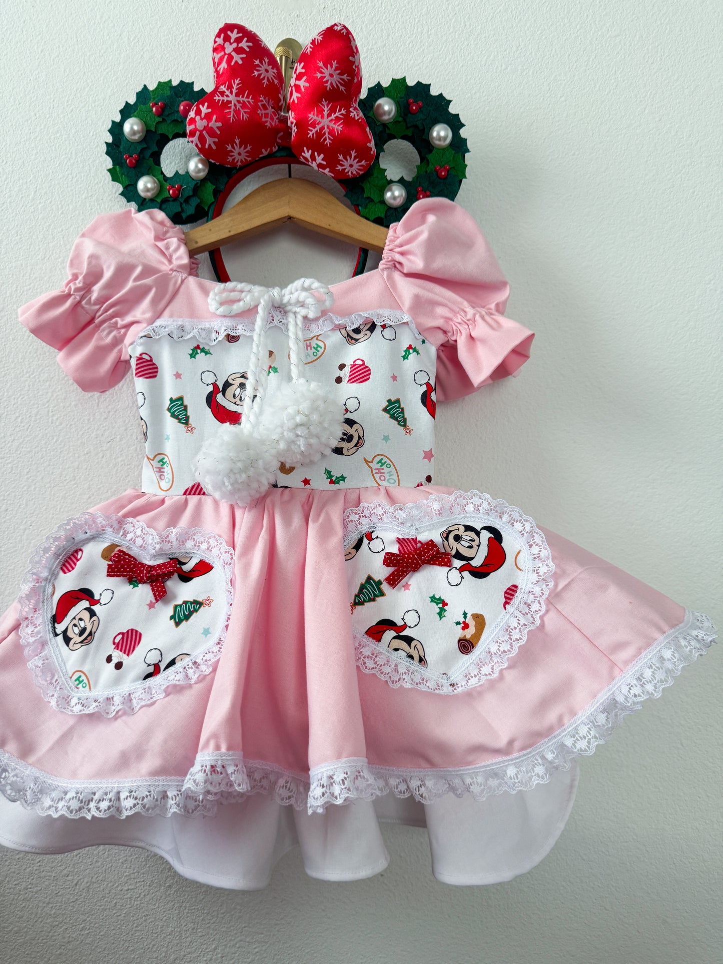 PREORDER Pink mouse with petticoat layer