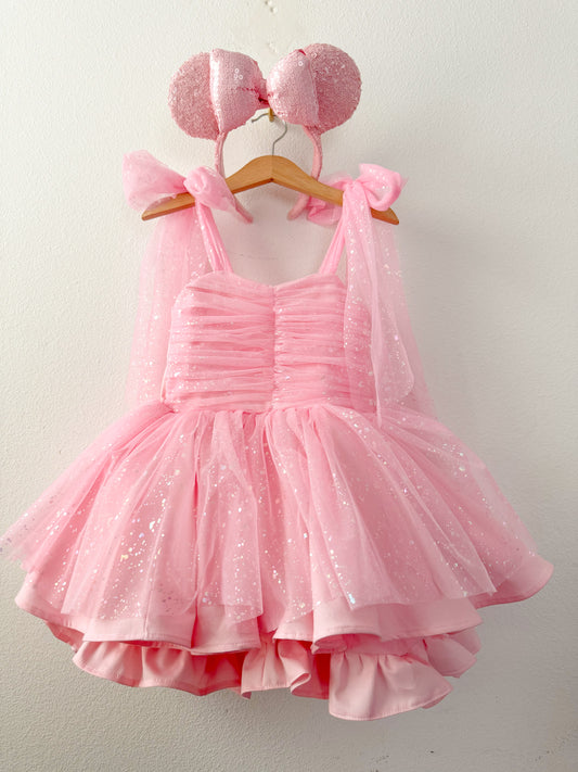 PREORDER Pink Glimmer ultimate poof dress (Add patch in separate listing)