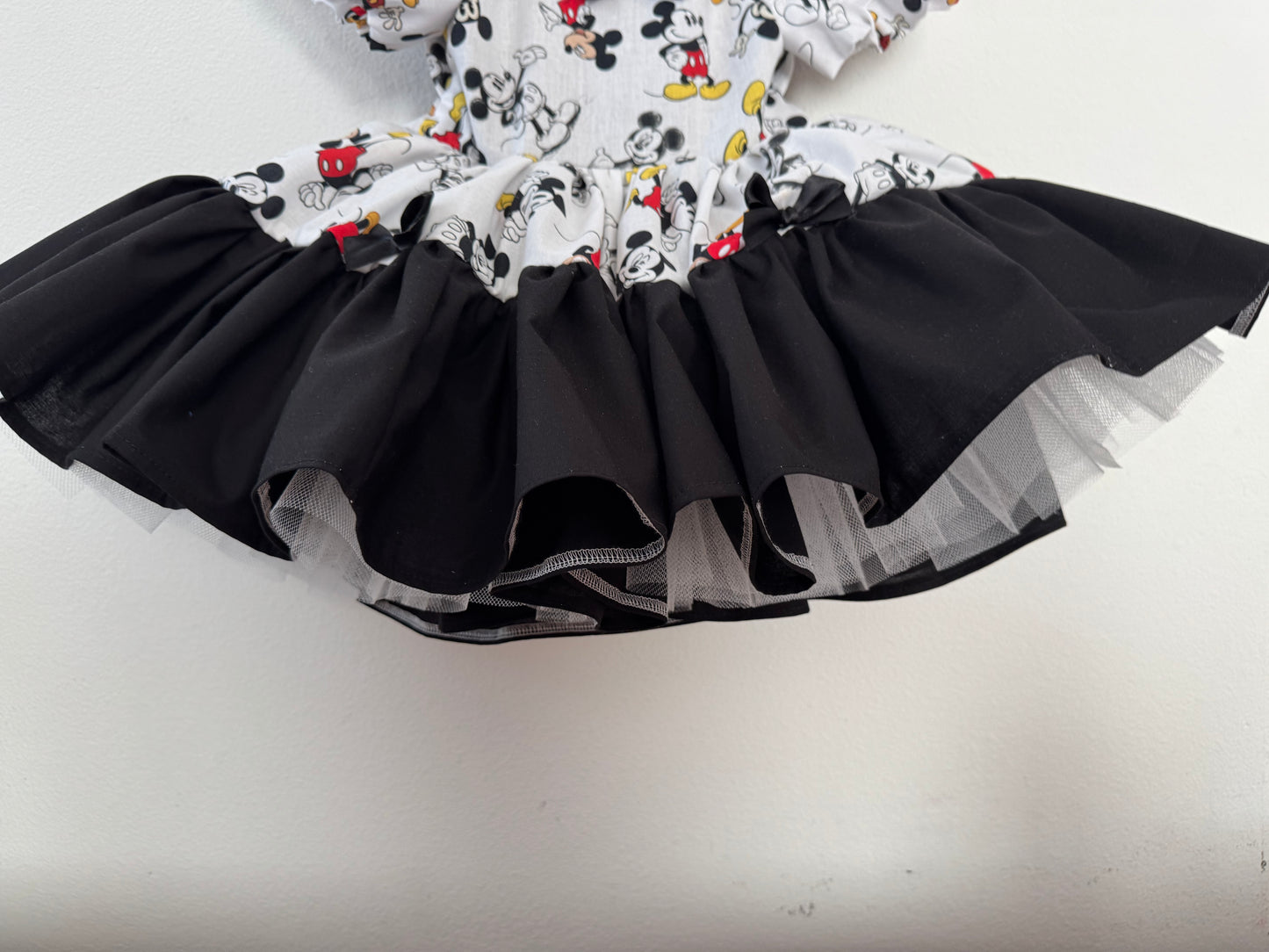 PREORDER Animators mouse inspired poof dress with petticoat layer