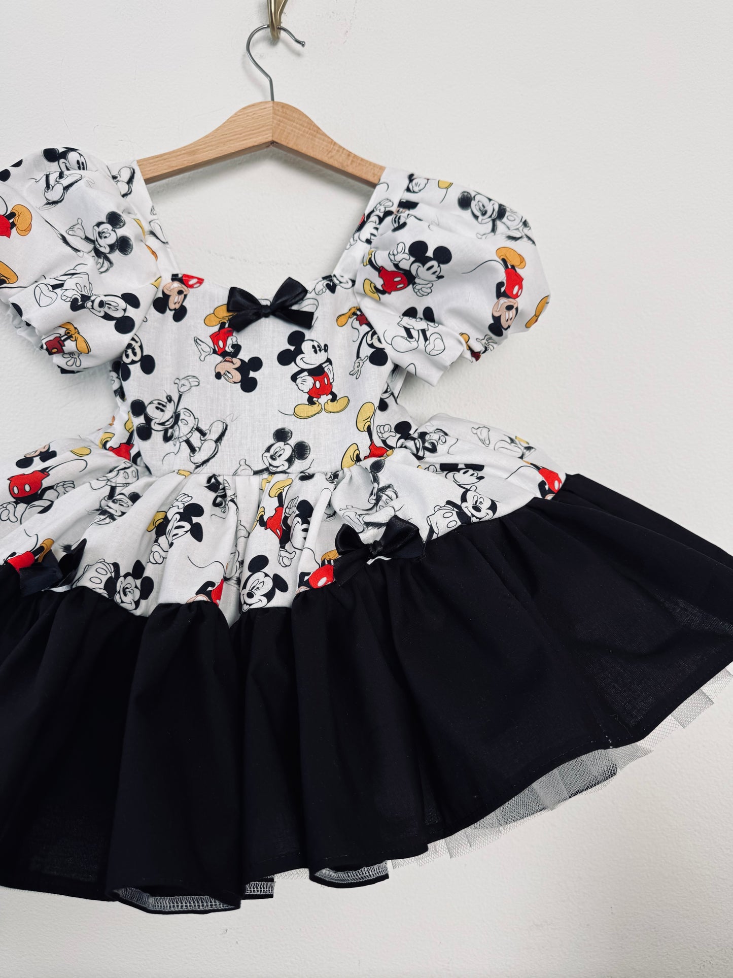 PREORDER Animators mouse inspired poof dress with petticoat layer