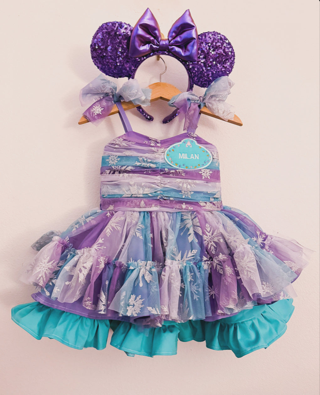 PREORDER Ice princess behind the magic dress ( please add patch is separate listing with name )