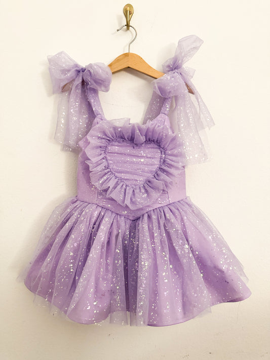 PREORDER Lilac V-Shape dress ( add patch separate listing )